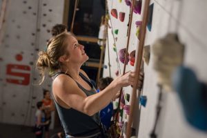 Klettertherapie im Rehazentrum grund.stein, Tübingen